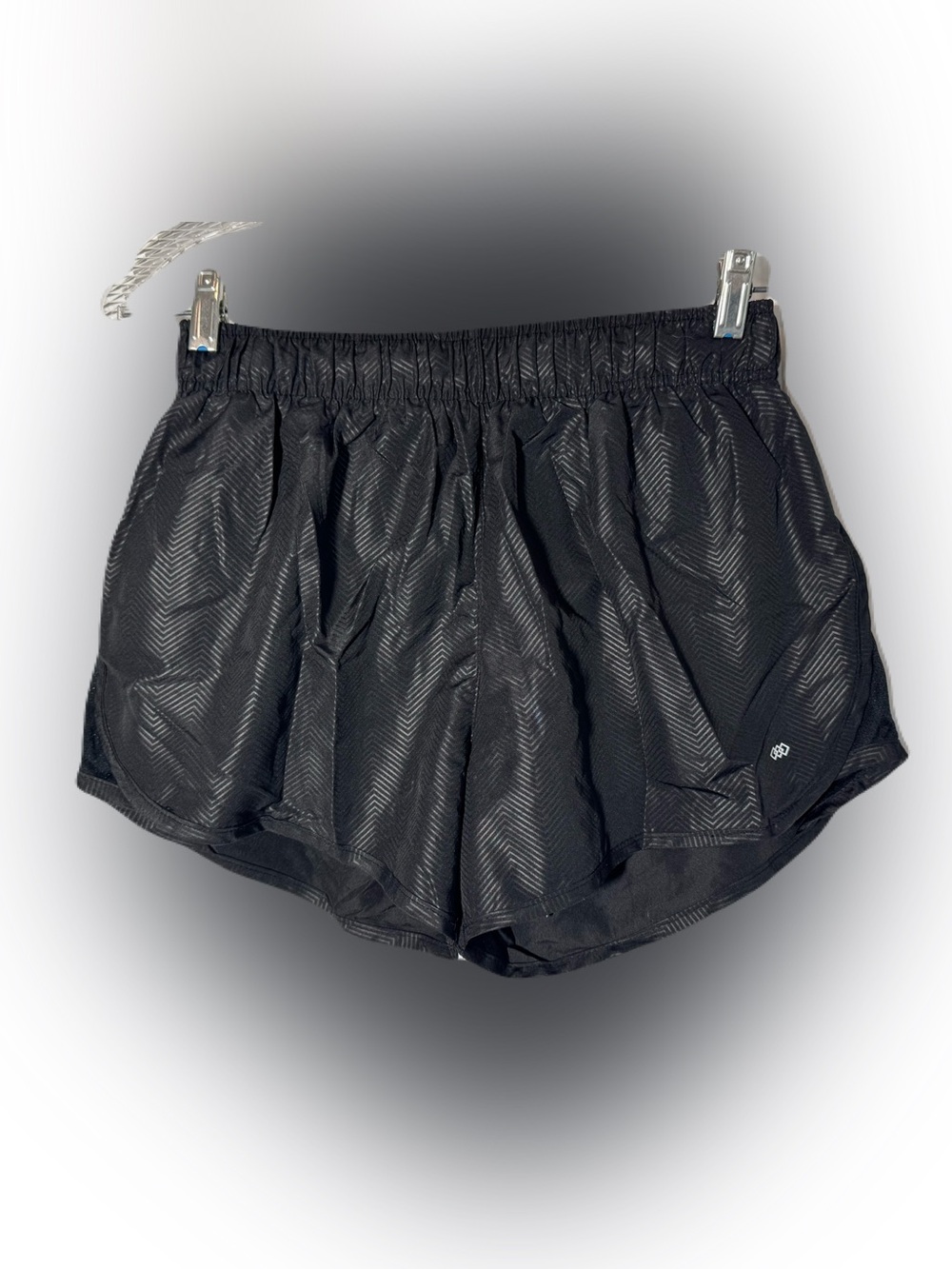 LEG3ND Black Textured Performance Running Shorts | Small | Lined Athletic Active